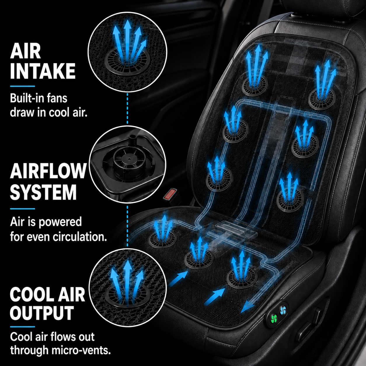 VentiFlow™ Seat Cooler
